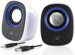 Set Di Diffusori Stereo Eminent 2.0 Per Pc E Laptop, Con Alimentazione Usb