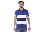 Polo Emporio Armani EA7 Mod. 3ZPF57PJ61Z Blu/Chiaro Taglia: Xxl