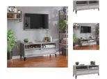 Vidaxl Mobile Tv Grigio Sonoma 100X34,5X44,5 Cm In Legno - Mobili Tv