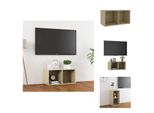 Mobile Tv Vidaxl Rovere Sonoma 72X35X36,5 Cm Materiale A Base Di Legno - Mobili Tv