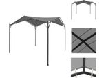 Vidaxl Padiglione Da Giardino Antracite 4X4 M - Padiglioni E Tende Per Feste