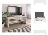 Mobile Tv Vidaxl Bianco 100X40X40 Cm In Legno - Mobili Tv