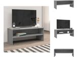 Vidaxl Mobile Tv Grigio Sonoma 100X40X40 Cm In Legno - Mobili Tv