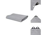 Telone Vidaxl 650 G/M² 4X8 M Grigio - Teloni