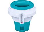 Galleggiante Dosatore Bestway® Con Guanto Protettivo Chemguard™ Ø 17,5 X 18,6 Cm