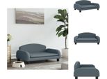 Vidaxl Letto Per Cani Grigio Scuro 70X45X30 Cm In Tessuto - Letti Per Cani