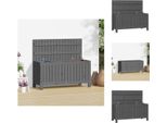 Vidaxl Cassapanca Da Giardino Grigia 108X42,5X54 Cm In Legno Di Pino Massiccio - Cassette Da Giardino