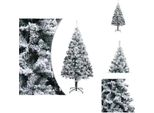 Vidaxl Albero Di Natale Artificiale Con Neve Verde 240 Cm Pvc - Alberi Di Natale