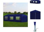 Vidaxl Tenda Per Feste 3X9 M Blu - Padiglioni E Tende Per Feste