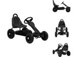 Vidaxl Go-Kart A Pedali Con Pneumatici Neri - Girello & Scivolo & Veicoli A Pedali