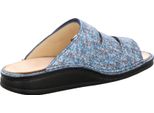 Finn Comfort Corfu, Scarpe Da Donna, Mulo, Pelle, Jeans (Blu), Confortevole - Scarpe Da Donna Mulo / Separatore Di Punta, Blu, Pelle (Sierra)&Nbsp