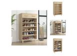 Vidaxl Scarpiera Rovere Sonoma 60X35X105 Cm In Legno - Scarpiere E Armadietti