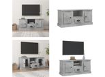 Vidaxl Mobile Tv Grigio Cemento 100X35,5X45 Cm Materiale A Base Di Legno - Mobile Tv - Mobile Tv - Mobili Tv - Porta Tv