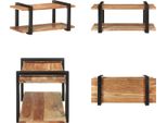 Mobile Tv Vidaxl 90X40X40 Cm In Legno Massiccio Di Acacia - Mobile Tv - Mobile Tv - Mobile Tv In Legno - Mobili Tv In Legno