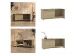 Vidaxl Mobile Tv In Rovere Sonoma 90X35X40 Cm In Legno - Mobile Tv - Mobile Tv - Mobiletto Tv - Lavagna - Mobiletto Stereo