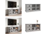 Vidaxl Mobile Tv Grigio Sonoma 102X35,5X47,5 Cm In Legno - Mobile Tv - Mobili Tv - Mobili Tv - Porta Tv