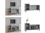 Vidaxl Mobile Tv Grigio Sonoma 100X35X55 Cm In Legno - Mobile Tv - Mobili Tv - Mobili Tv - Porta Tv
