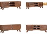 Vidaxl Mobile Tv 110X30X40 Cm Legno Di Mango Grezzo - Mobili Tv - Mobile Tv - Mobili Tv - Credenza