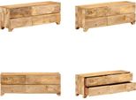 Vidaxl Mobile Tv In Legno Massiccio Di Mango 110X30X40 Cm - Mobile Tv - Mobile Tv - Mobile Tv - Mobile Hifi