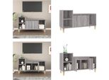 Vidaxl Mobile Tv Grigio Sonoma 100X35X55 Cm In Legno - Mobile Tv - Mobili Tv - Mobili Tv - Porta Tv