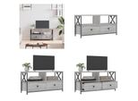 Vidaxl Mobile Tv Grigio Sonoma 90X33X45 Cm Materiale A Base Di Legno E Ferro - Mobile Tv - Mobili Tv - Porta Tv - Mobili Tv