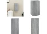Vidaxl Mobile Tv Grigio Sonoma 30,5X30X60 Cm In Legno - Mobile Tv - Mobili Tv - Mobili Tv - Porta Tv
