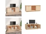 Mobile Tv Vidaxl 110,5X35X44 Cm In Legno Di Pino Massiccio - Mobile Tv - Mobile Tv - Mobile Tv - Supporto Tv