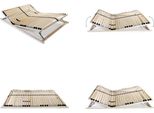Vidaxl Rete A Doghe Con 28 Doghe 7 Zone 140 X 200 Cm - Rete A Doghe - Struttura Letto - Struttura Materasso - Struttura Materasso
