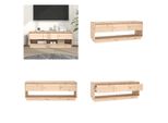 Mobile Tv Vidaxl 110,5X34X40 Cm In Pino Massiccio - Mobile Tv - Mobile Tv - Mobile Tv - Porta Tv