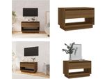 Vidaxl Mobile Tv Marrone Effetto Rovere 70X41X44 Cm Materiale Legno - Mobile Tv - Mobile Tv - Mobile Basso - Mobile Stereo