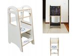 Skyline Torre Di Apprendimento E In Piedi Bambino Da 1 Anno Torre Di Apprendimento Montessori Sgabello Per Bambini Aiuto Cucina Seggioloni Per Bambini Altezza Regolabile Con Lavagna
