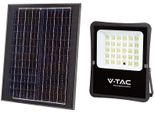 Proiettore Led Solar V-TAC 20W Telecomando, Auto, Timer IP65 VT-55300 4000K 2400Lm