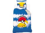 PokéMon Bettbezug Sleepy Pika 140 X 200 Cm