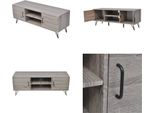Vidaxl Mobile Tv Grigio 120X40X45 Cm Grigio - Mobile Tv - Mobile Tv - Mobile Tv - Tavolo Tv
