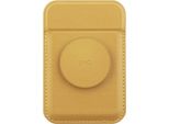 Portafoglio Magnetico Uniq Flixa Con Supporto Giallo/Giallo Canarino Magsafe