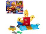 Hot Wheels Monster Trucks Power Smashers Torch Tower Takedown