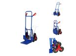 Vidaxl Carrello Manuale Pieghevole Con 6 Ruote Blu - Carrelli E Carrelli Manuali