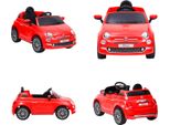 Vidaxl Kids Electric Car Fiat 500 Red - Auto Elettrica - Auto Elettrica - Auto Elettrica Per Bambini - Auto Elettrica Per Bambini - Auto Elettriche Per Bambini - Auto Elettriche Per Bambini