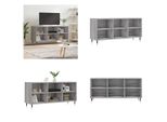 Mobile Tv Vidaxl Grigio Sonoma 103,5X30X50 Cm In Legno - Mobile Tv - Mobile Tv - Supporto Tv - Lavagna Tv