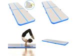 Vidaxl Tappetino Da Ginnastica Gonfiabile Con Pompa 700X100X10 Cm Pvc Blu - Tappetino Da Ginnastica - Tappetino Da Ginnastica - Tappetino Da Ginnastica Yoga - Tappetino Da Ginnastica Yoga