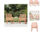 Vidaxl Sedie Da Giardino 2 Pezzi 60X48X91 Cm In Legno Massiccio Di Abete Douglas - Sedie Da Giardino