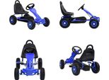 Vidaxl Go Kart A Pedali Con Pneumatici Blu - Go-Kart A Pedali - Go-Kart A Pedali - Go-Kart A Pedali - Go-Kart A Pedali