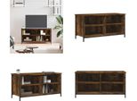 Vidaxl Mobile Tv In Rovere Affumicato 100X40X50 Cm - Mobile Tv - Mobile Tv - Porta Tv - Mobili Tv