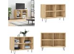 Mobile Tv Vidaxl Rovere Sonoma 69,5X30X50 Cm - Mobile Tv - Mobile Tv - Supporto Tv - Lavagna Tv