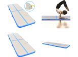 Vidaxl Tappetino Da Ginnastica Gonfiabile Con Pompa 800X100X10 Cm Pvc Blu - Tappetino Da Ginnastica - Tappetino Da Ginnastica - Tappetino Da Ginnastica Yoga - Tappetino Da Ginnastica Yoga