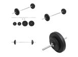 Vidaxl Set Di Bilancieri Con Pesi 30 Kg - Bilanciere - Set Di Bilancieri - Set Di Bilancieri - Set Di Bilancieri
