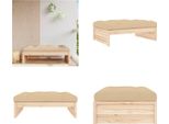 Vidaxl Sgabello Da Giardino 120X80 Cm In Legno Di Pino Massiccio - Sgabello Da Giardino - Sgabello Da Patio - Sgabello Da Esterno - Sgabello Da Giardino