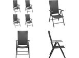 Vidaxl Sedie Da Giardino 4 Pz. Poly Rattan Nero - Sedia Da Giardino - Sedie Da Giardino - Sedia - Sedie
