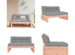 Vidaxl Divano Centrale 120X80 Cm In Legno Massiccio Di Abete Douglas - Divano Centrale - Divani Centrali - Divano Da Giardino - Divano Da Esterno