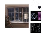 Vidaxl Luci Di Fata Stella E Luna Telecomandate 138 Led Bianco Freddo - Illuminazione Natalizia